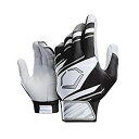 【中古】【輸入品・未使用】Wilson Sporting Goods Evoshield ユーススピードストライプバッティンググローブ ブラック/ホワイト/グレ...