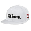 【中古】【輸入品・未使用】Wilson Sporting Goods メンズ フラットブリム v.2 ホワイト 大人用
