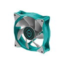 【中古】【輸入品・未使用】Iceberg Thermal IceGALE 80mm PWM プレミアムケースファン (ティール)(2)