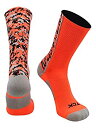 【中古】【輸入品・未使用】TCK Sports エリートパフォーマンス デジタル迷彩クルーソックス US サイズ: Small カラー: オレンジ
