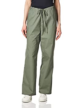 【中古】【輸入品・未使用】Dickies Men's EDS Signature Unisex Drawstring Scrub Pant, Olive, Medium