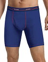 【中古】【輸入品・未使用】Hanes Men's 3-Pack X-Temp Performance Cool Long Leg Boxer Brief, As...