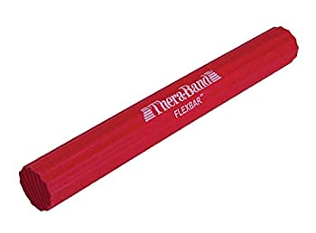 【中古】【輸入品 未使用】(beginner-red) - TheraBand 13089 FlexBar Resistance Bar for Improving Grip Strength, Tennis Elbow, Golfers Elbow, Tendonitis, Beginner