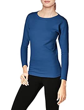 【中古】【輸入品・未使用】Duofold Women 's Mid Weight Wicking Thermalシャツ カラー: ブルー