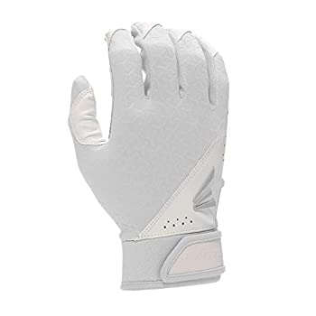 【中古】【輸入品・未使用】Easton ファンダメンタルソフトボールバッティンググローブ ペア ホワイト/ホワイト レディース M