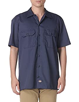 【中古】【輸入品・未使用】Dickies - - 1574半袖ワークシャツ, 4X-Large, Navy