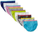 【中古】【輸入品・未使用】(ヘインズ) Hanes ヒップスターパンティー 女の子用 (9枚パック) US サイズ: 8