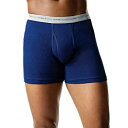 【中古】【輸入品・未使用】Hanes レッドラベル ゴムウエストが見える ボクサーブリーフ 2パック 男性用 US サイズ: Medium