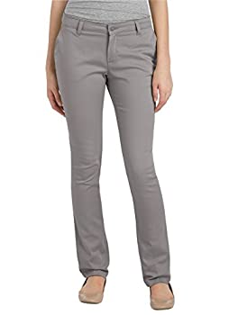 【中古】【輸入品・未使用】Dickies パンツ ジュニア 特大サイズ 高ストレッチ性 ストレートレッグ US サイズ: 15 カラー: グレイ