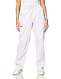 【中古】【輸入品・未使用】Dickies Women's 86106 EDS Signature Scrubs Missy Fit Pull-On Cargo Pant, White, X-Small