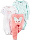 【中古】【輸入品・未使用】カーターズ Carter's ボディスーツ & パンツ 3点セット 3-Piece Bodysuit & Pant Set 9M (67-72cm)