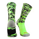 【中古】【輸入品・未使用】Woodland Camoクルーソックス???バスケットボールサッカー野球ソフトボールラクロス S