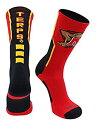 【中古】【輸入品・未使用】TCK Maryland Terps周長クルーソックス L レッド