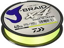 【中古】【輸入品・未使用】Daiwa j-braid 4?x???300yd 50LB イエロー