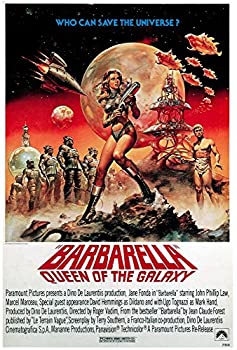 【中古】【輸入品・未使用】ポステラッチ(バーバレラの女王) ジェーン・フォンダ 1977年に復刻版 1968年映画 傑作ポスタープリント、(1..