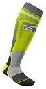 【中古】【輸入品・未使用】Alpinestars ユニセックス 大人用 Mx Pluss-1 ソックス イエロー フルオ/ミディアム (マルチ、ワンサイズ)