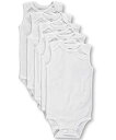 【中古】【輸入品・未使用】カーターズ Carter's ボディスーツ ノースリーブ 綿リブ100% 5枚組 5-Pack Sleeveless Bodysuits 3M (55-61cm)