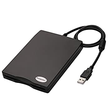 【中古】【輸入品・未使用】Chuanganzhuo 3.5インチ USBフロッピーディスクドライブ 外付け ポータブル 1.44 MB FDD PC Windo...