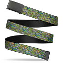 【中古】【輸入品・未使用】Nickelodeon Unisex-Adult's Buckle-Down Web Belt Ninja 1.25", Classic TMNT Expression & Pose Turtle S..