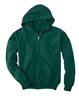 【中古】【輸入品・未使用】Hanes Ecoスマート フリースジッパーフードジャケット ビッグボーイズ US サイズ: X-Small カラー: グリーン