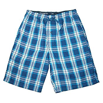 【中古】【輸入品・未使用】Hanes メンズビッグとトールマドラススリープパジャマショーツ、5X、ガラパゴスブルー