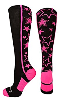 【中古】【輸入品・未使用】MadSportsStuff 靴下 クレイジーソックス ふくらはぎ一面の星 (選べるカラー) S ピンク 【中古】【輸入品・未使用】MadSportsStuff 靴下 クレイジーソックス ふくらはぎ一面の星 (選べるカラー) S ピンク