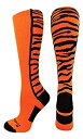 【中古】【輸入品・未使用】CrazyサファリTiger Stripe Over The Calfアスレチックソックス複数色 S オレンジ