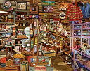 【中古】【輸入品 未使用】White Mountain Puzzles Country Store Seek Find 1000ピースジグソーパズル