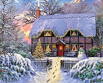 šۡ͢ʡ̤ѡSpringbok Puzzles - Yuletide Cottage - 1000 Piece Jigsaw ...