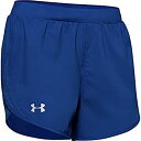 【中古】【輸入品・未使用】Under Armour (アンダーアーマー) レディース フライバイ 2.0 ランニングショーツ S ブルー