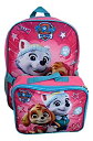 【中古】【輸入品・未使用】Group Ruz Nickelodeon Girl Paw Patrol 16インチ バックパック 取り外し可能なお揃いのランチボッ...