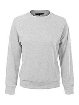 【中古】【輸入品・未使用】MixMatchy レディース ソフトで快適 ベーシック プルオーバー クルーネック フリース スウェットシャツ US サイズ: 1X カラー: グレー