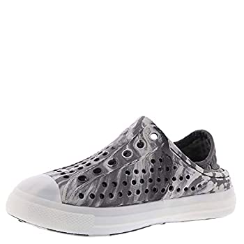 【中古】【輸入品・未使用】Skechers Boy's Foamies Guzman Flash Marblized Slip-On 402021L (Little Kid/Big Kid) Charcoal/Gray 13 Little Kid M