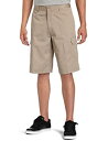 【中古】【輸入品・未使用】Dickies Mens 13 Inch Loose Fit Cargo Short, Khaki, 34