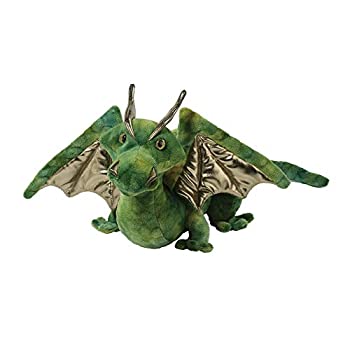 【中古】【輸入品・未使用】ダグラス ネオ グリーン ドラゴン ぬいぐるみ