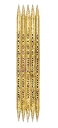 【中古】【輸入品・未使用】addi 編み針 ダブルポインテッド プラスチック 8インチ (20cm) (5本セット) サイズ US 11 (8.0mm)
