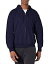 【中古】【輸入品・未使用】Hanes F280 Ultimate Cotton Fleece Full-Zip Adult Hoodie Size Extra Large, Navy Blue