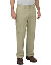 【中古】【輸入品・未使用】Dickies メンズリラックスストレートフレックスカーゴパンツ US サイズ: 32W x 34L カラー: ベージュ(4)