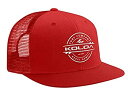 【中古】【輸入品・未使用】Joe's USA Koloa Surf - スラスター サーフボード ロゴ メッシュ バック トラッカーハット 15色, 赤と白の刺繍ロゴ。, One Size
