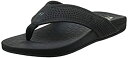 【中古】【輸入品・未使用】Skechers メンズ Pelem Emiro フラットサンダル, ブラック, 13