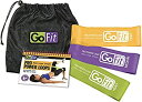 【中古】【輸入品・未使用】GoFit Pro パワーループ エクササイズ用レジスタンスループバンド トレーニングマニュアルとキャリーバッグ付き