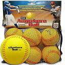 yÁzyAiEgpz(6 Pack) - The Anywhere Ball Baseball/Softball Foam Training Ball