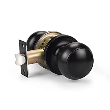 【中古】【輸入品・未使用】アンティークボールプライバシーに、ソリッドスチールドアノブ、内部セキュ..