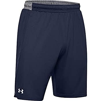 【中古】【輸入品・未使用】Under Armour Men's UA Locker 9" Pocketed Short (XX-Large, Midnight Navy-White)