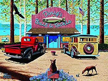 【中古】【輸入品・未使用】SUNSOUT INC Doug's Bait Shop ジグソーパズル 1000ピース