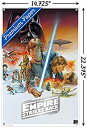 【中古】【輸入品・未使用】スターウォーズ: 帝国の逆襲 40th - 風光明媚な壁掛けポスター プッシュピン付き