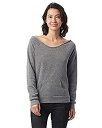 【中古】【輸入品・未使用】Alternative by Hanes レディース マニアック フリース スウェットシャツ、エコグレー、スモール