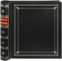 【中古】【輸入品・未使用】Pioneer Photo 200-Pocket Coil Bound Photo Album for 4 by 6-Inch Prints, Black Leatherette with Gold Accents Cover by Pioneer Photo Albu