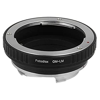 【中古】【輸入品・未使用】Fotodiox レンズマウントアダプター オリンパス OM Zuikoレンズ Leica Mシリーズカメラ Leica M-Monochrome M8.2 M9 M9-P、M10 リコーGXRマウン