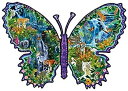 【中古】【輸入品・未使用】RainforestバタフライA 1000-pieceジグソーパズルby SunsOut Inc。(4)